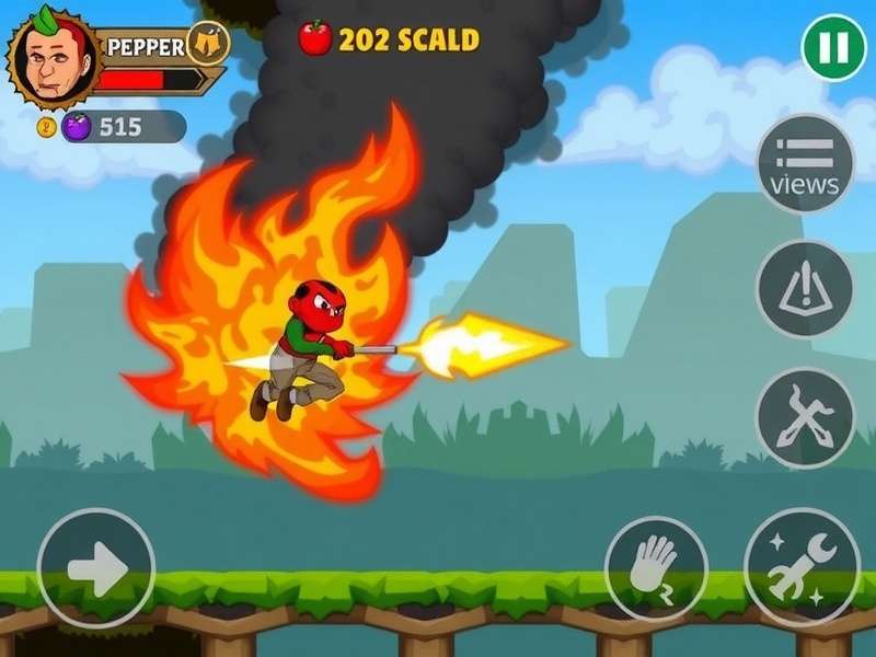 Pepper Inferno Icon Gameplay Screenshot